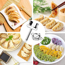 Load image into Gallery viewer, Dumpling Mould Set of 2pcs - DIY Mold Wrapper Cutter Making Machine Cooking Pastry Kitchen Tools Maker Device