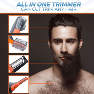 Last day promotion 50% OFF - Men All-in-One Hair Trimmer - Eyebrow Ear Nose Removal Clipper Shaver Unisex Personal Electric Face Trimer