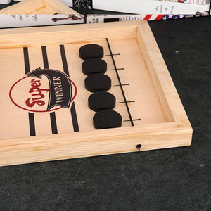 Table Hockey Game for Adult & Child - Sling Puck Toy Parent Children Desktop Battle Table for Kids Friends Gathering Gifts