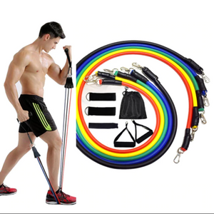 HomeFit Resistance Band 11pcs Set Latex Resistance Bands Gym